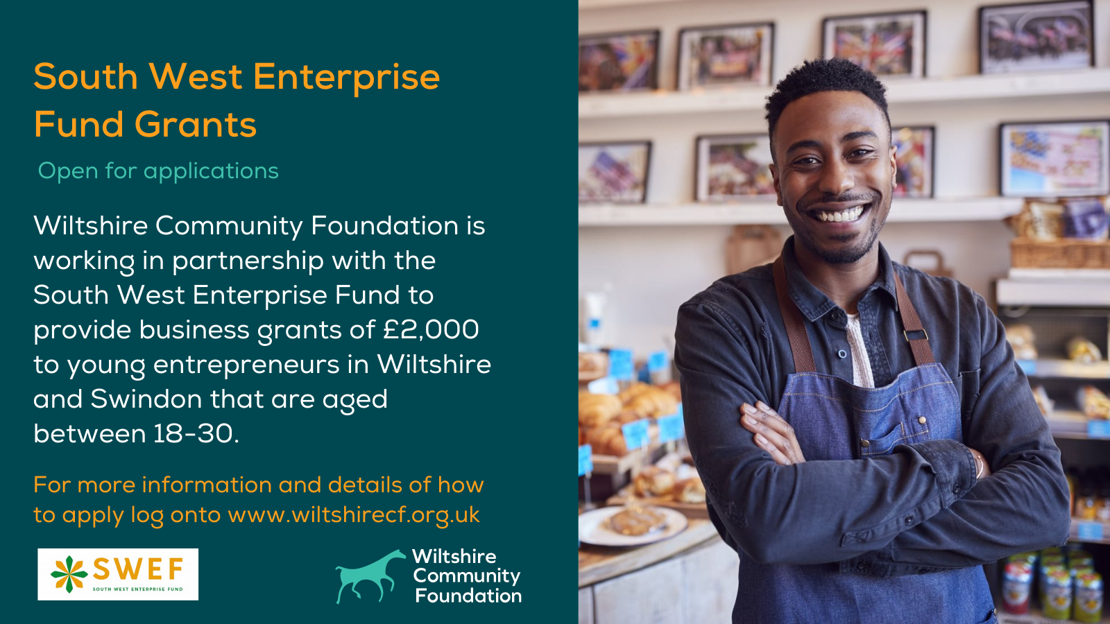 Business Grants for Young People in Wiltshire and Swindon - Open for Applications 